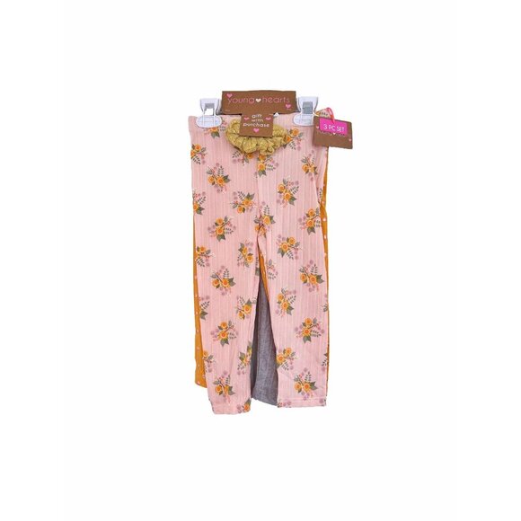 NEW Set 3 Leggings & Scrunchie 2t - Picture 2 of 7